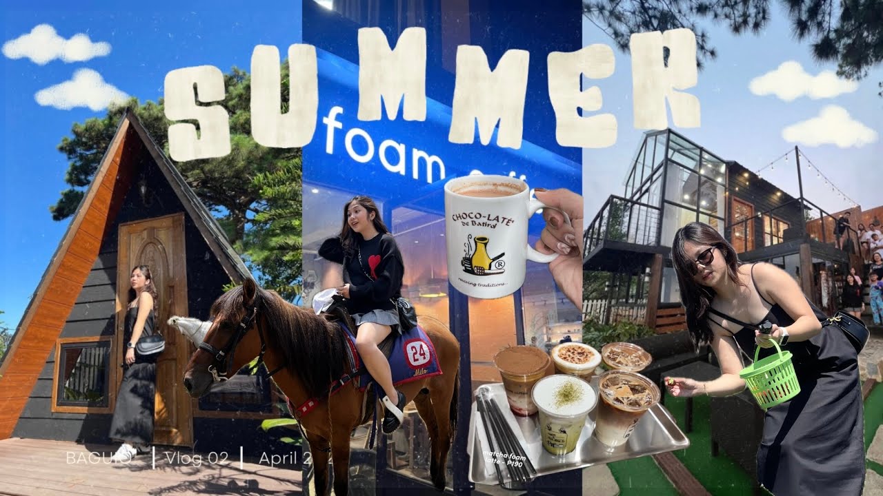 Baguio Trip: tourist spots, expenses, airbnb, foam coffee, good foods, baguio glass cabin