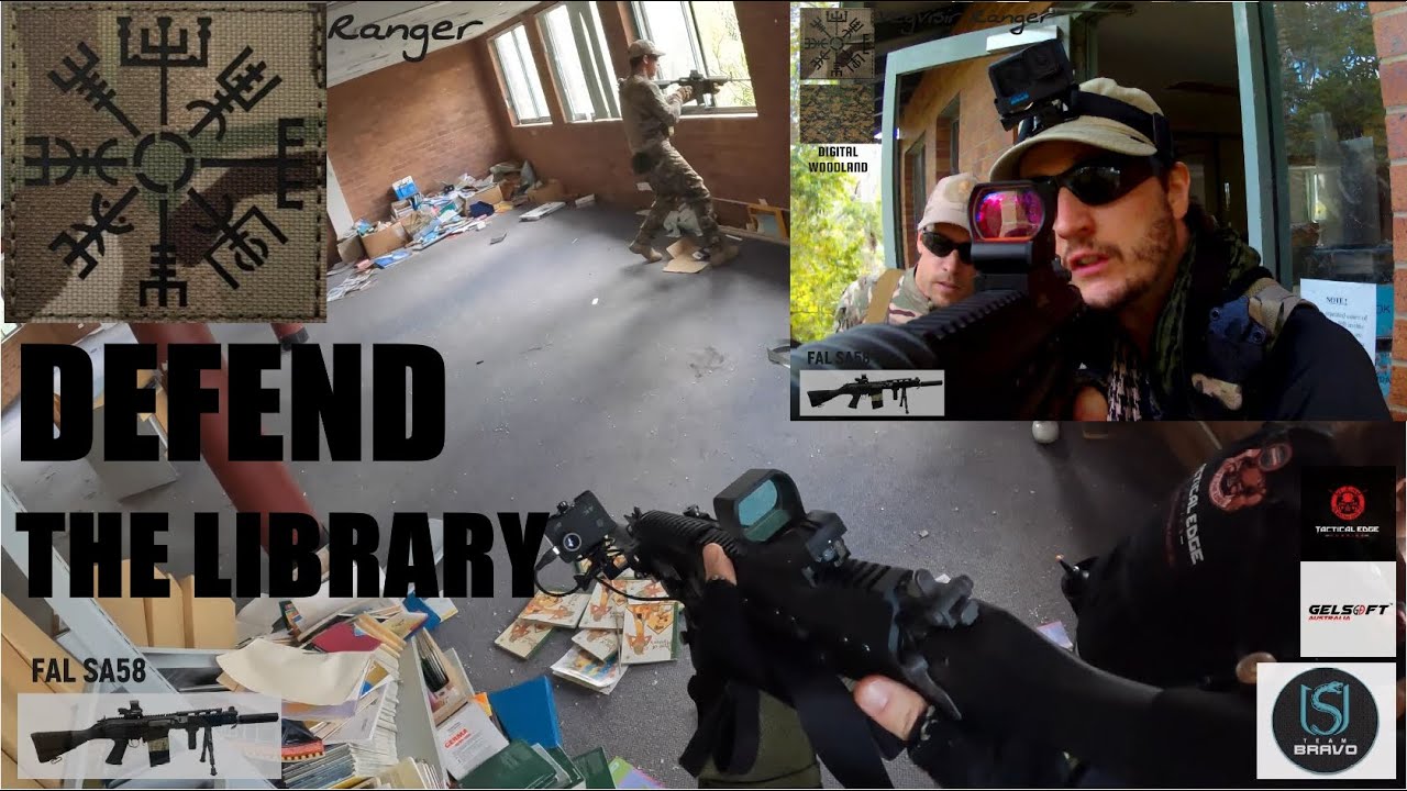 Defending the Library at Asylum - Gelsoft Australia