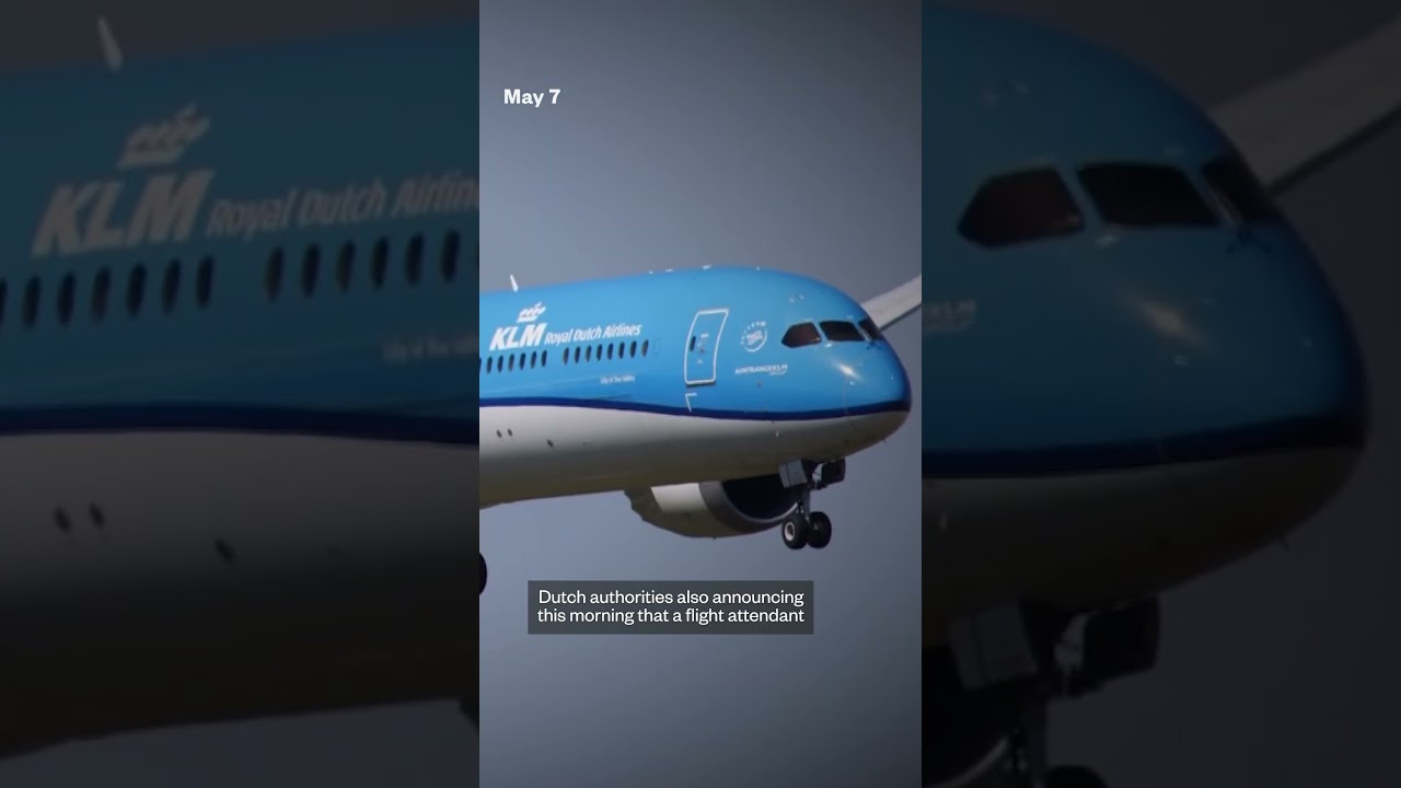 A flight attendant has been admitted to a hospital with possible hantavirus symptoms