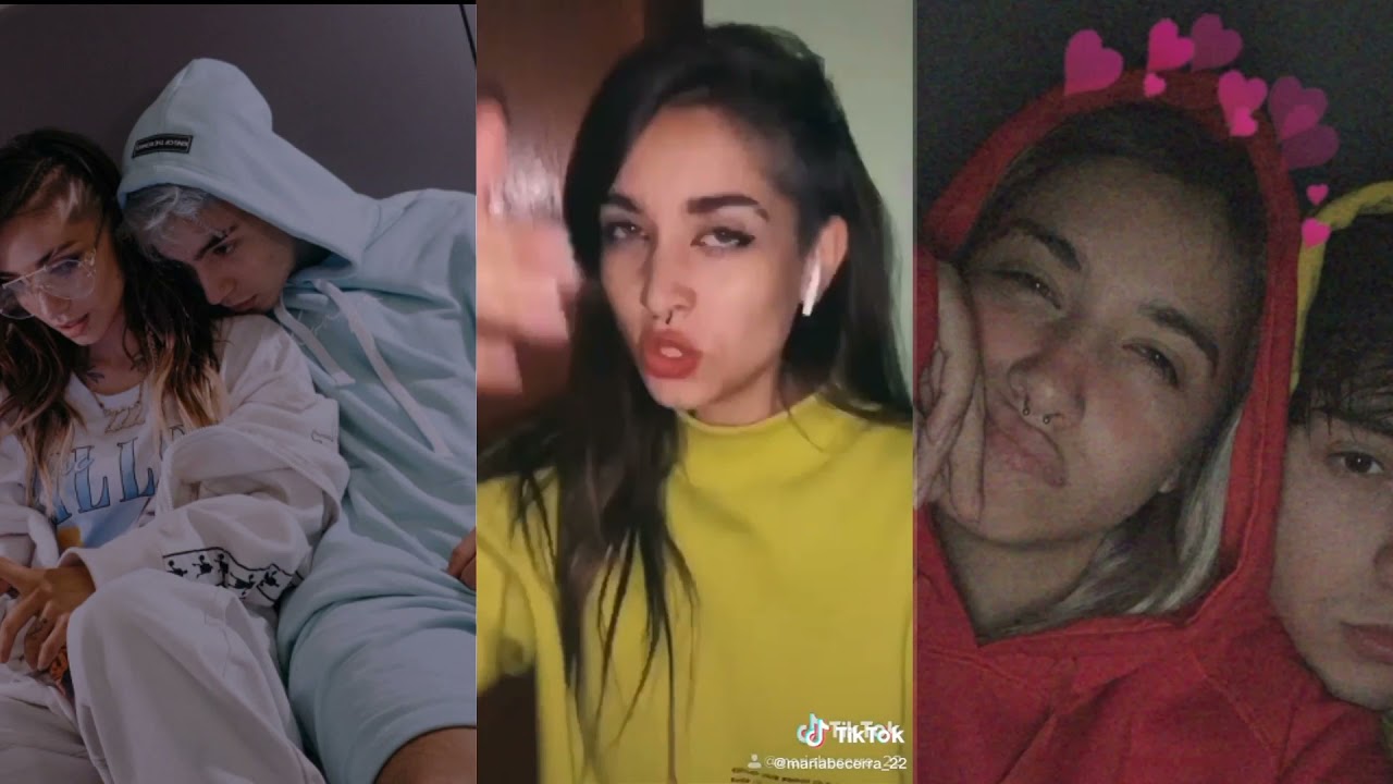 María Becerra junto a Rusherking  tik tok recoplilacion