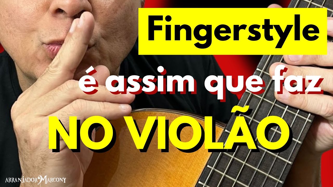 🎸Quer Fazer MELODIA e ACORDES ao mesmo tempo? Técnica FINGERSTYLE (Chord Melody)