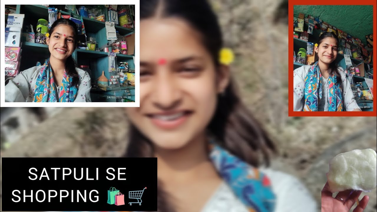 (Satpuli Bazaar 🤩😁)#travel #support #vlog #love #pahadi 