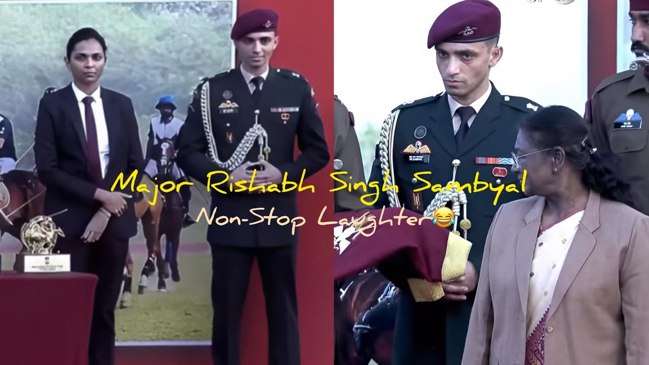 Major Rishabh Singh Sambyal😁🎀 #adc #majorrishabhsinghsambyal #parasf #indianarmy #youtube #explore 