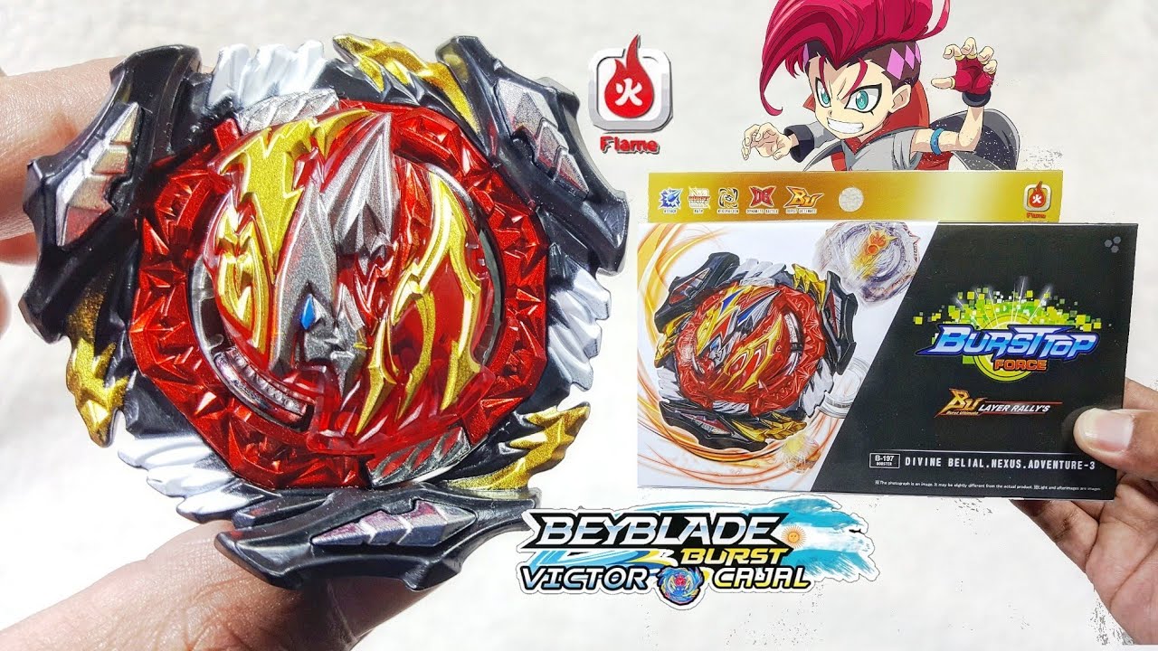 POR FIN LO TENGO! DIVINE BELIAL FLAME UNBOXING & REVIEW! | Beyblade BU | Victor Cajal