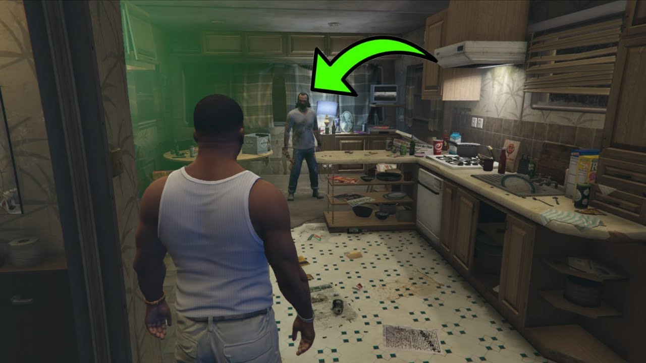 Trevor Respawned After the Last Mission in GTA 5 (Scary Mission)