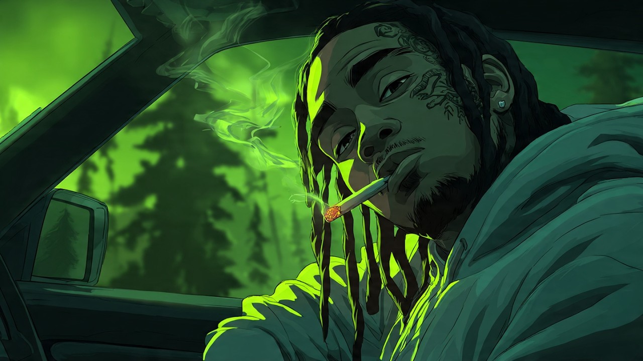 Half Awake, Half Gone” Playlist — 420 Vibe Music | Chill Rap • Bluesy Hip-Hop • Stoner Mood