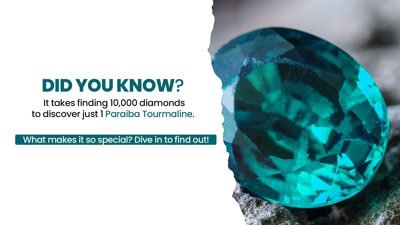 Mysteries of Paraiba Tourmaline Unlocked #education #gemstone