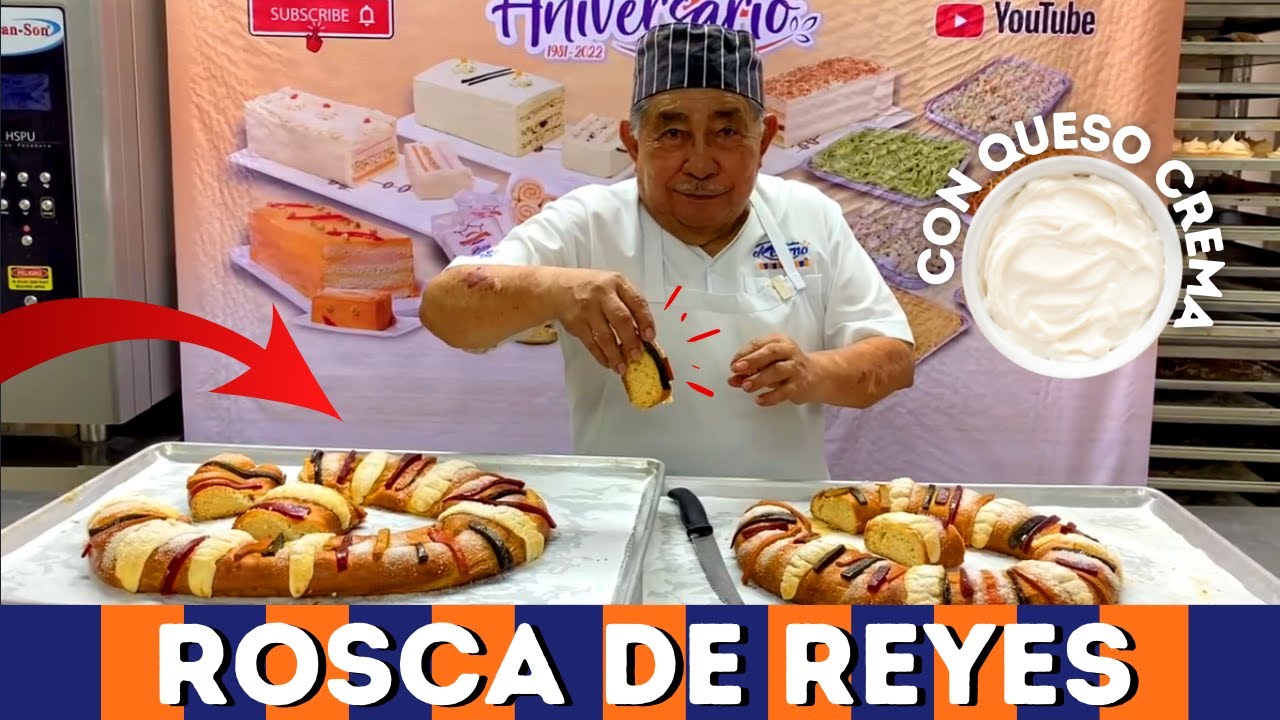 ¿CÓMO PREPARAR LA ROSCA DE REYES? || RELLENA DE QUESO CREMA Y TRADICIONAL