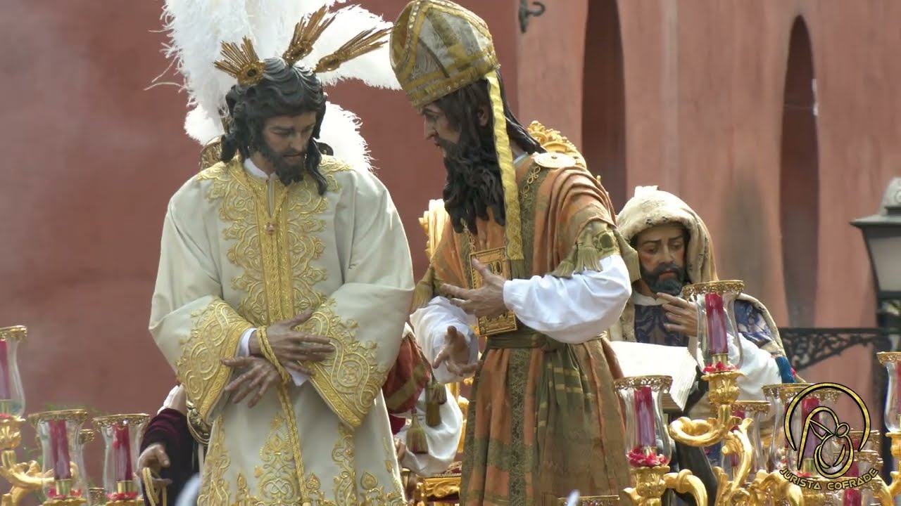 Nuestro Padre Jesús del Soberano Poder ante Caifás (San Gonzalo) visita la Capilla de la Estrella