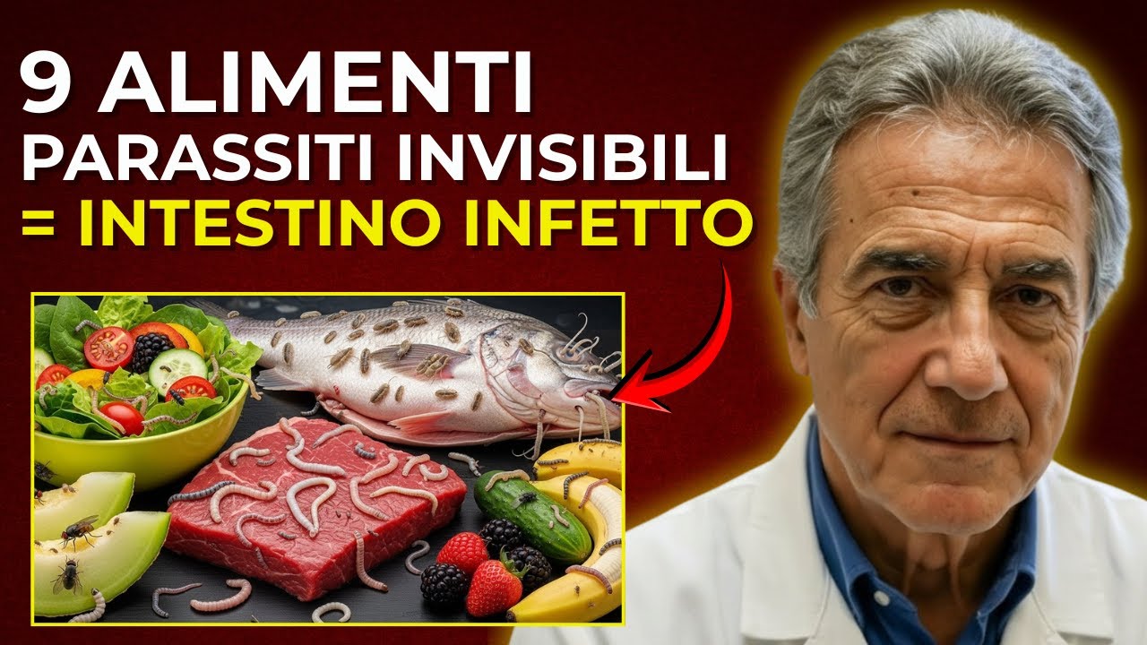 Il medico avverte: 9 alimenti comuni che mangi ogni giorno con il maggior numero di PARASSITI…