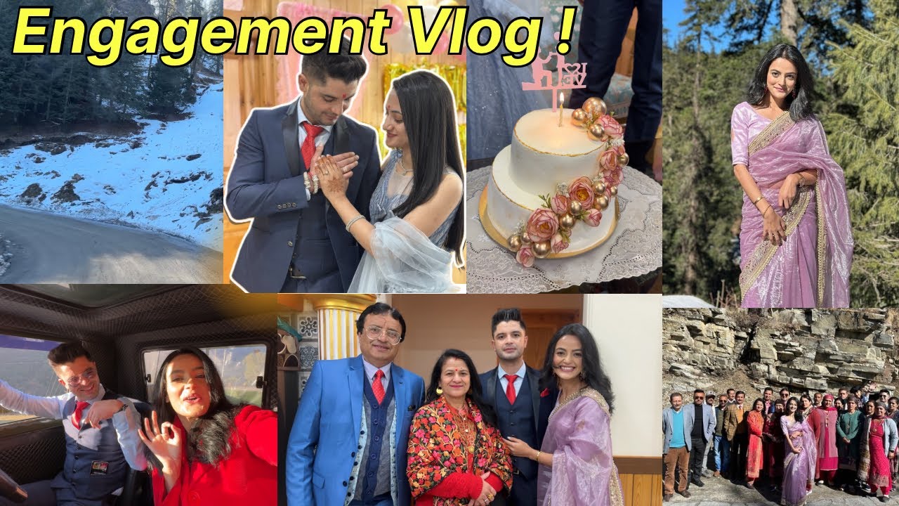 My brother got ENGAGED 💍🎉 !! humare ghar ka pehla function | ft @Aman Verma  🧿❤️| VLOG 01