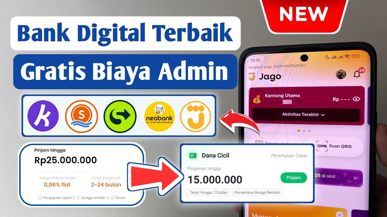 UPDATE TERBARU !! Bank Digital Terbaik Di Tahun 2026