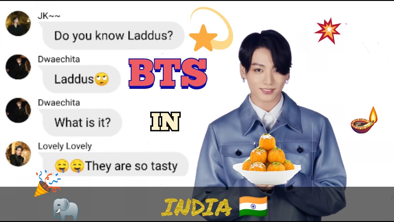 BTS TEXTS: BTS in INDIA!