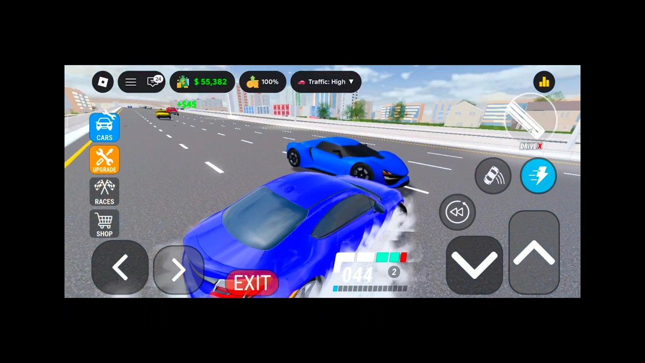 I driving supercar in high traffic 🚦⛔//Roblox//#roblox