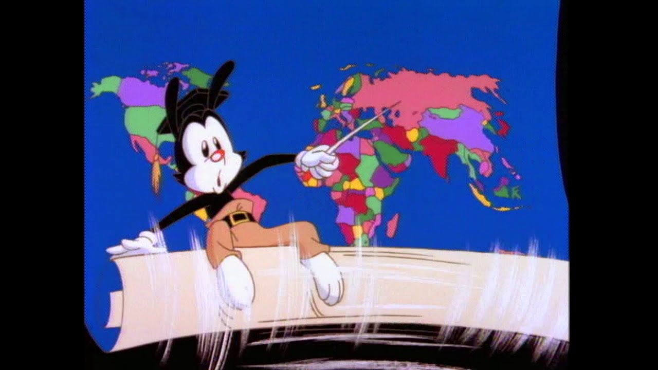 Yakko's World but it plays every national anthem