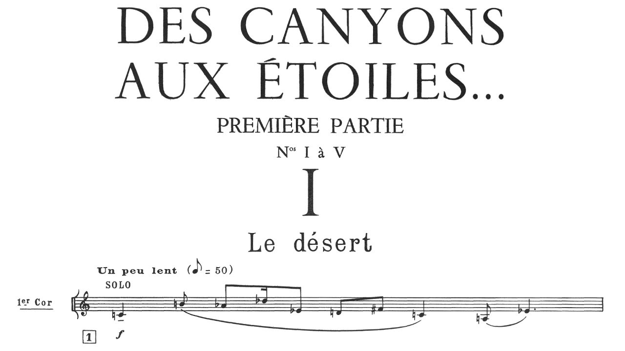 Olivier Messiaen - Des canyons aux étoiles... (1974)