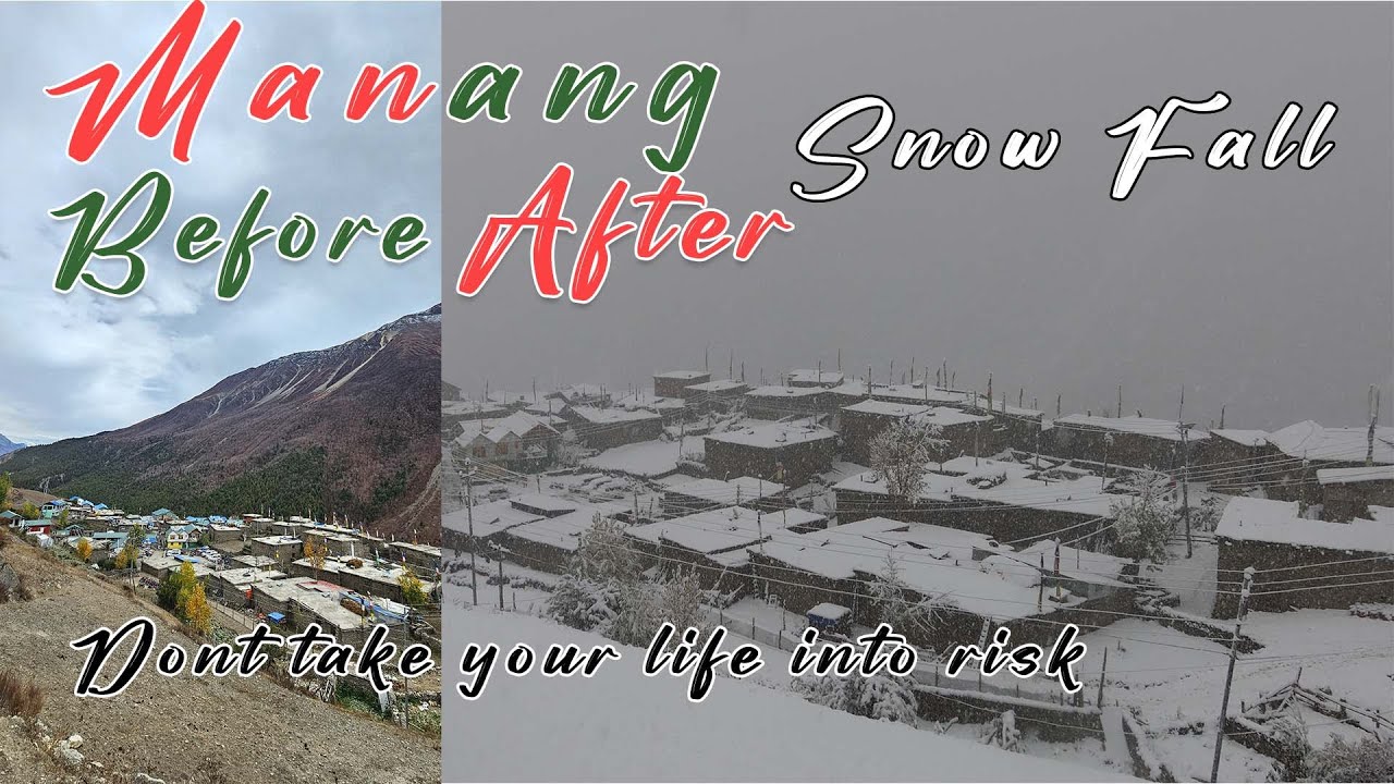 Watch This  before going Tilicho lake / thorong la pass l Heavy Snowfall l