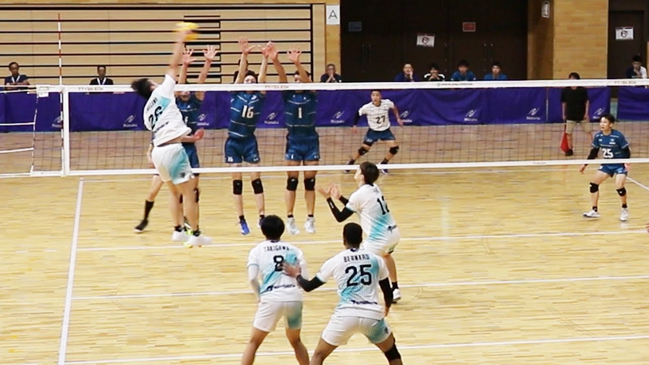 【2024天皇杯近畿】代表決定戦　近畿大vsクボタ 第2セット＜男子バレーボール＞