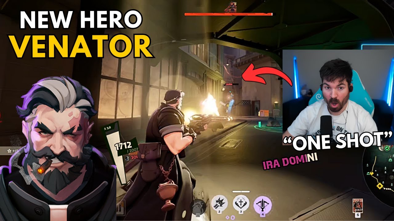 New Hero: Venator- Deadlock Highlights Ep 419
