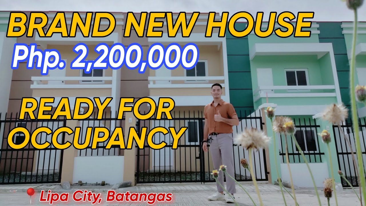 House Tour | Brand-New House READY FOR OCCUPANCY Kayumanggi Townhouse na RFO pa Complete H&L Package