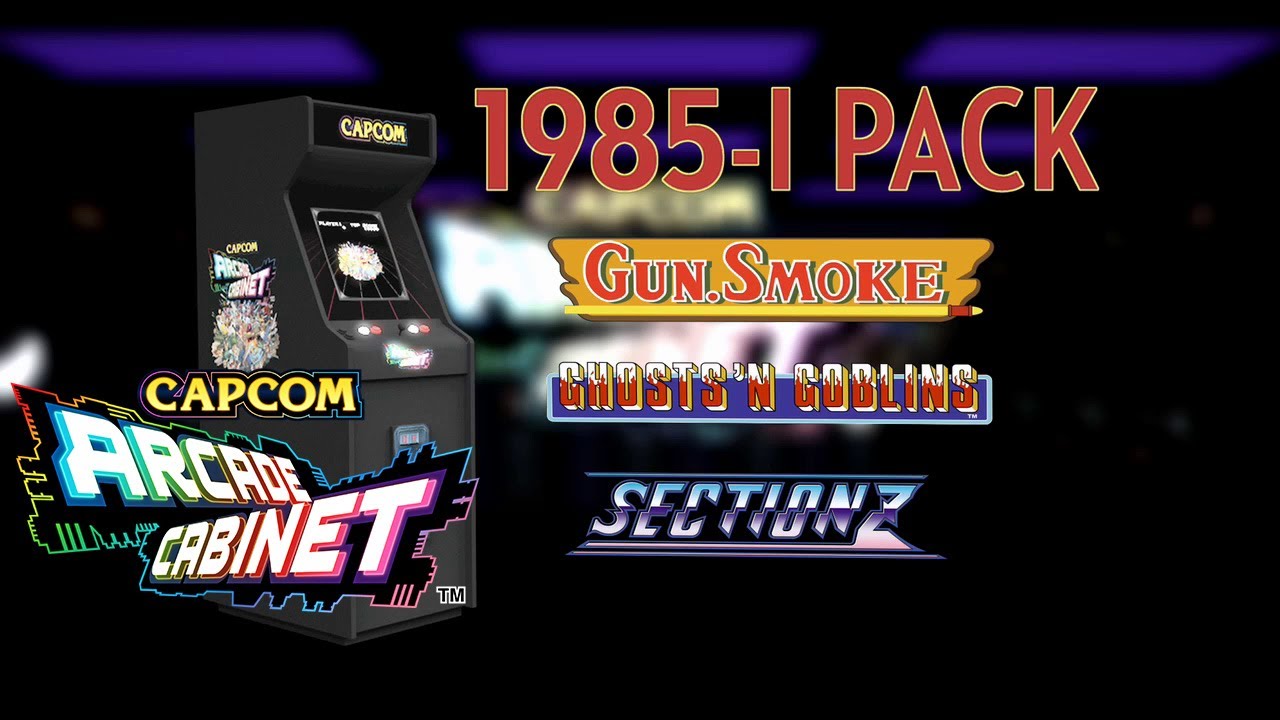 Capcom Arcade Cabinet - 1985 Game Pack trailer