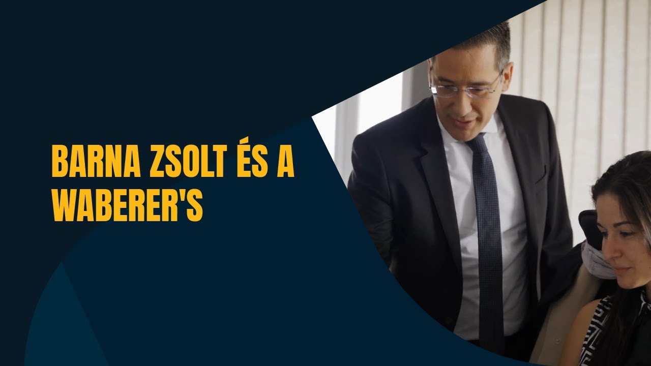 👨‍💼 Barna Zsolt, a Waberer's vezérigazgatója