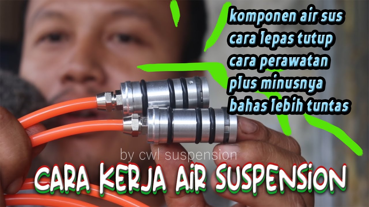 JAJAL AIR SUSPENSION DI SHOCK VARIO 160, CARA KERJANYA DAN CARA LEPAS TUTUP NYA