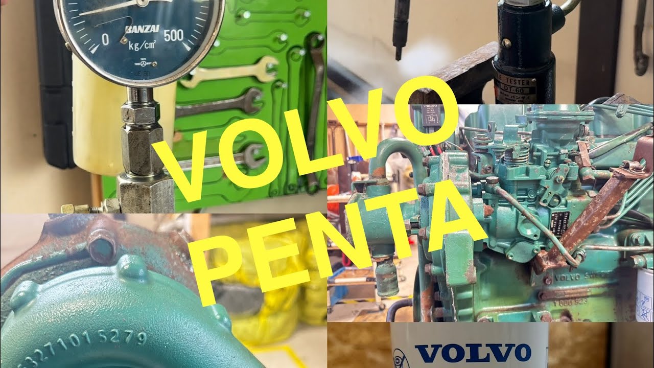 Volvo Penta engine TAMD 41Aー Injector Nozzle, インジェクター修理 #dieselinjector #japan #luxury #volvo