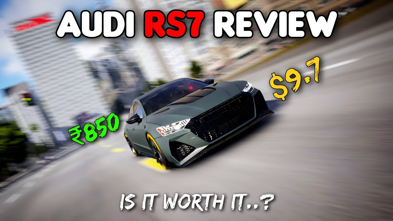 CarX Street — Обзор нового автомобиля Audi RS7 (7RS) + тюнинг 💎