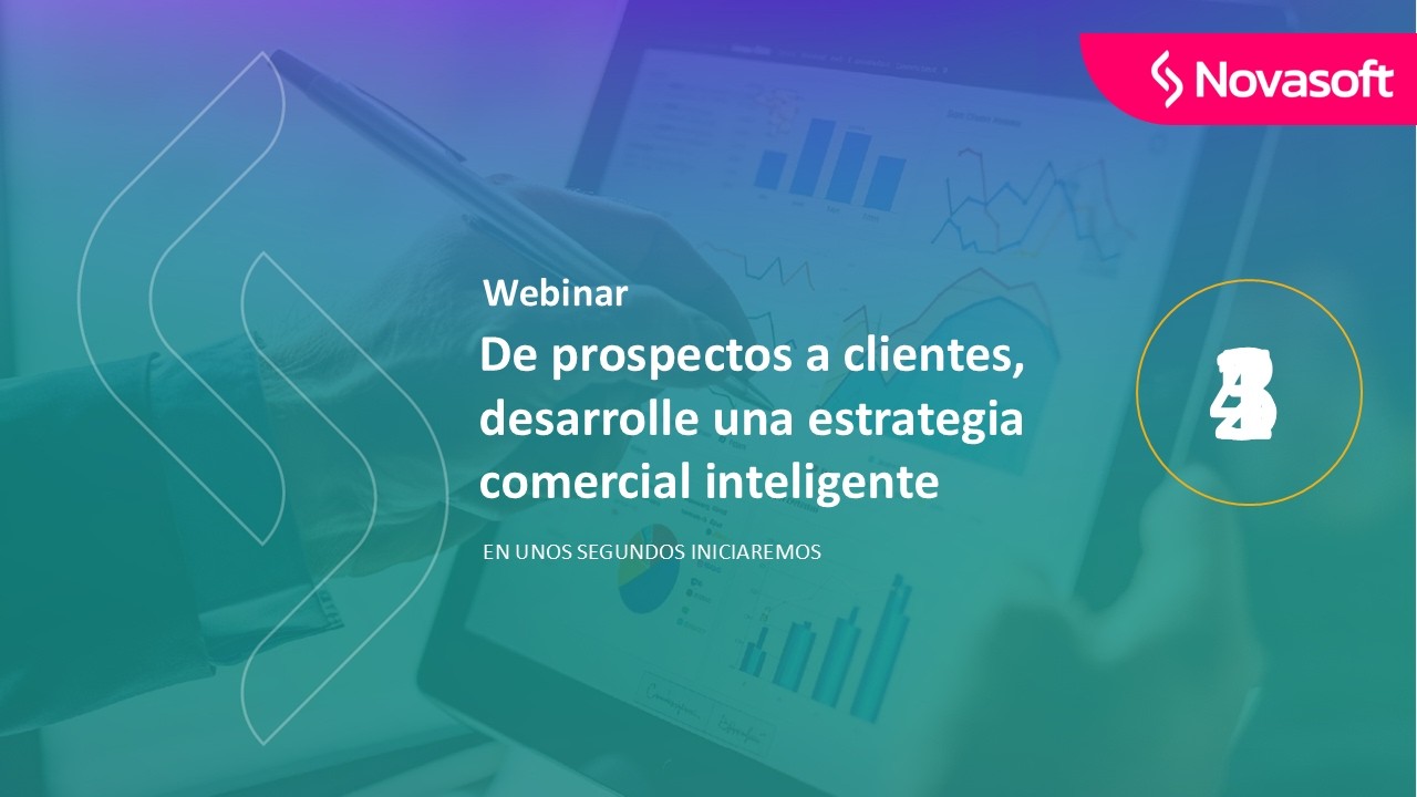 Webinar - De prospectos a clientes, desarrolle una estrategia comercial inteligente