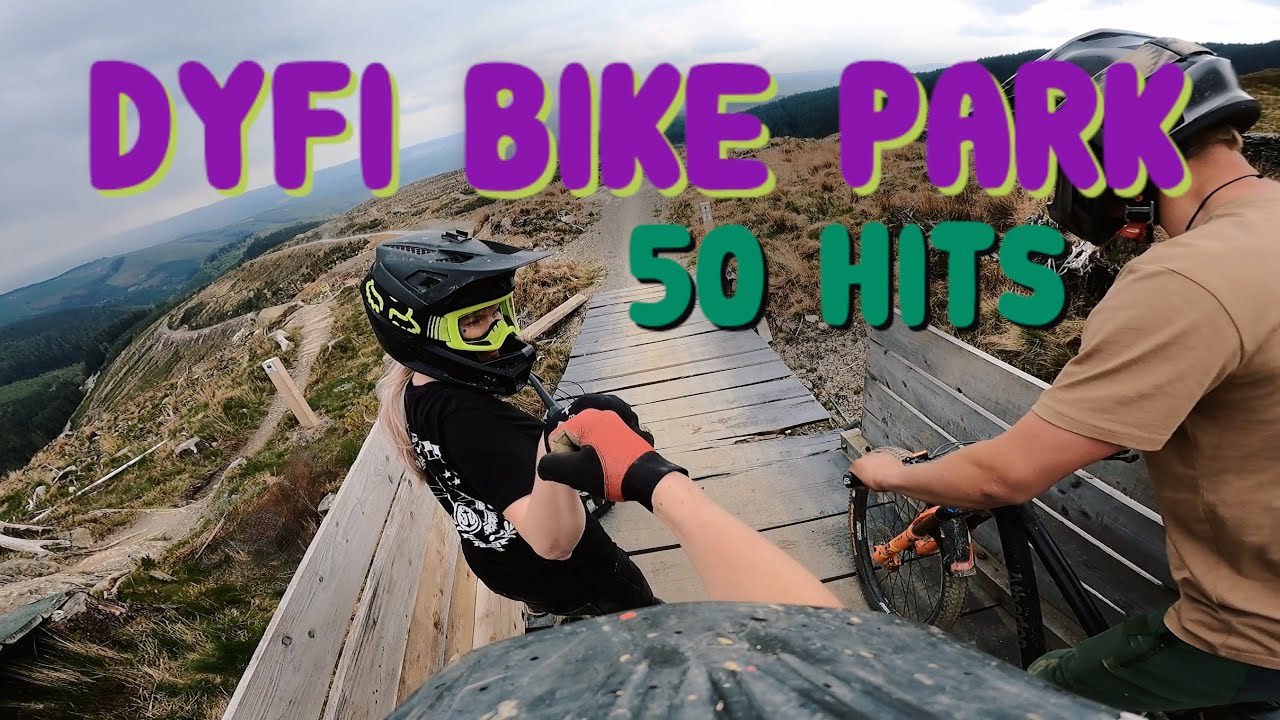 DYFI BIKE PARK - 50 HITS full jump line