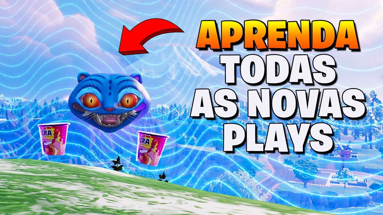 Os NOVOS ITENS do fortnite estão INSANOS