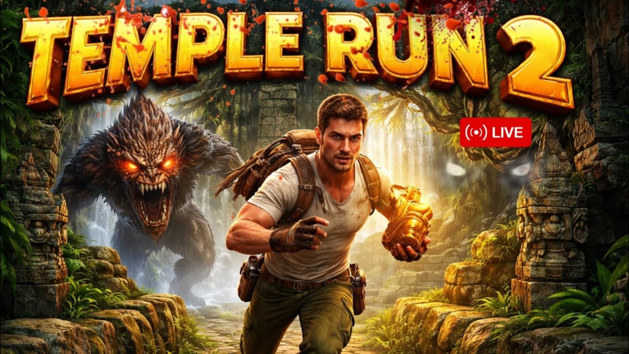 Temple run 2 Live stream Day -2