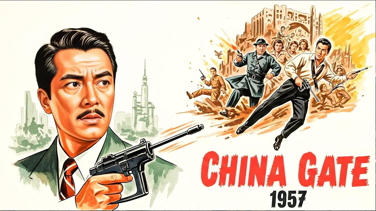 China Gate | Nat 'King' Cole Action Movie | Classic Full Movie