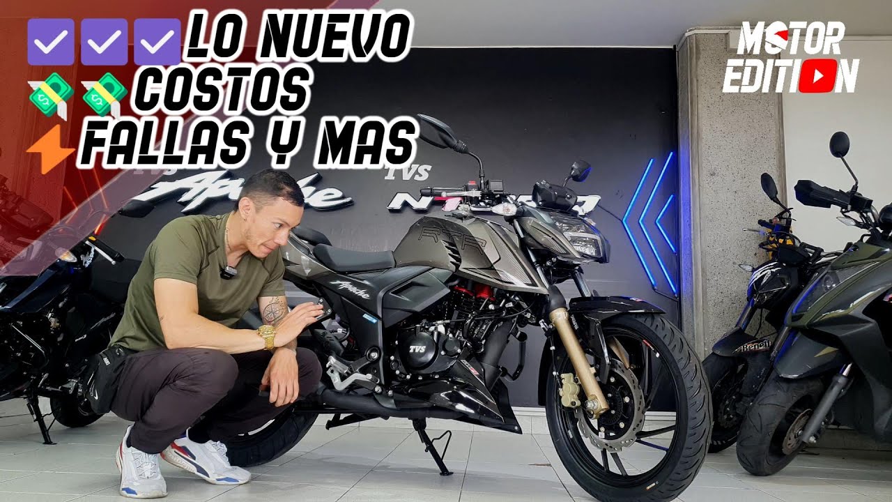 Mejor que la NS200 , en que? 🔥- 🚨Apache RTR 200 4V 2026 esta muy completa🚨