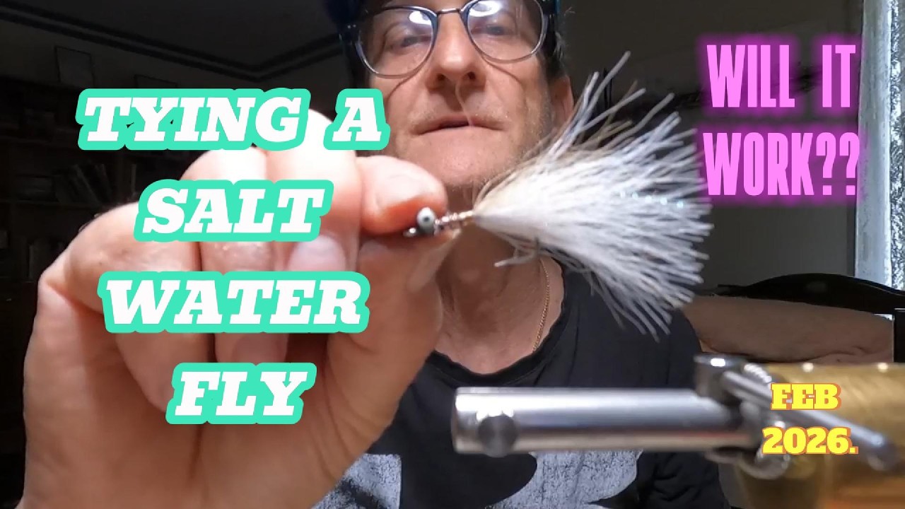 Tying a Salt Water Fly. Clouser style fly for salt Water. #flytying #flyfishing #flatheadfishing