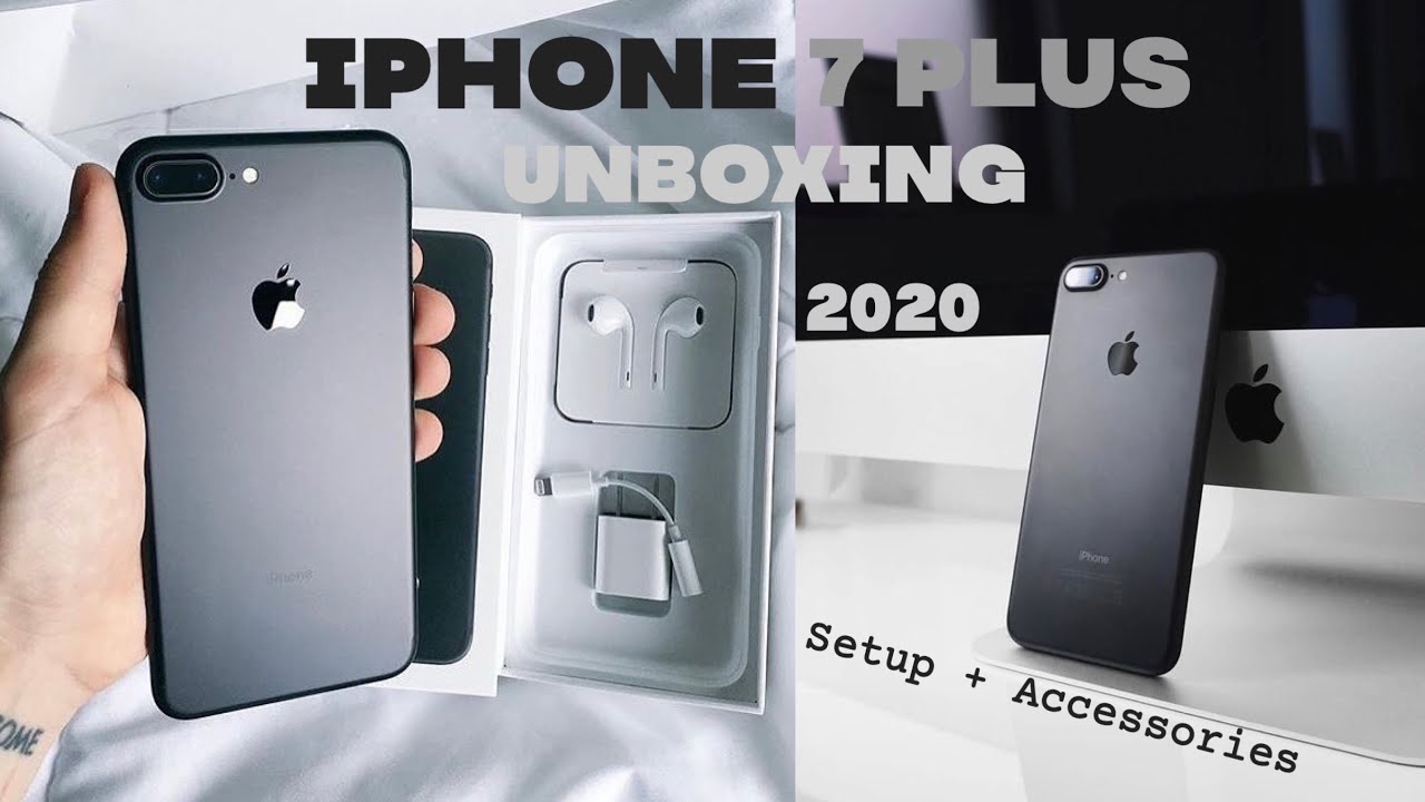 iPhone 7 Plus Unboxing And Setup - 2020