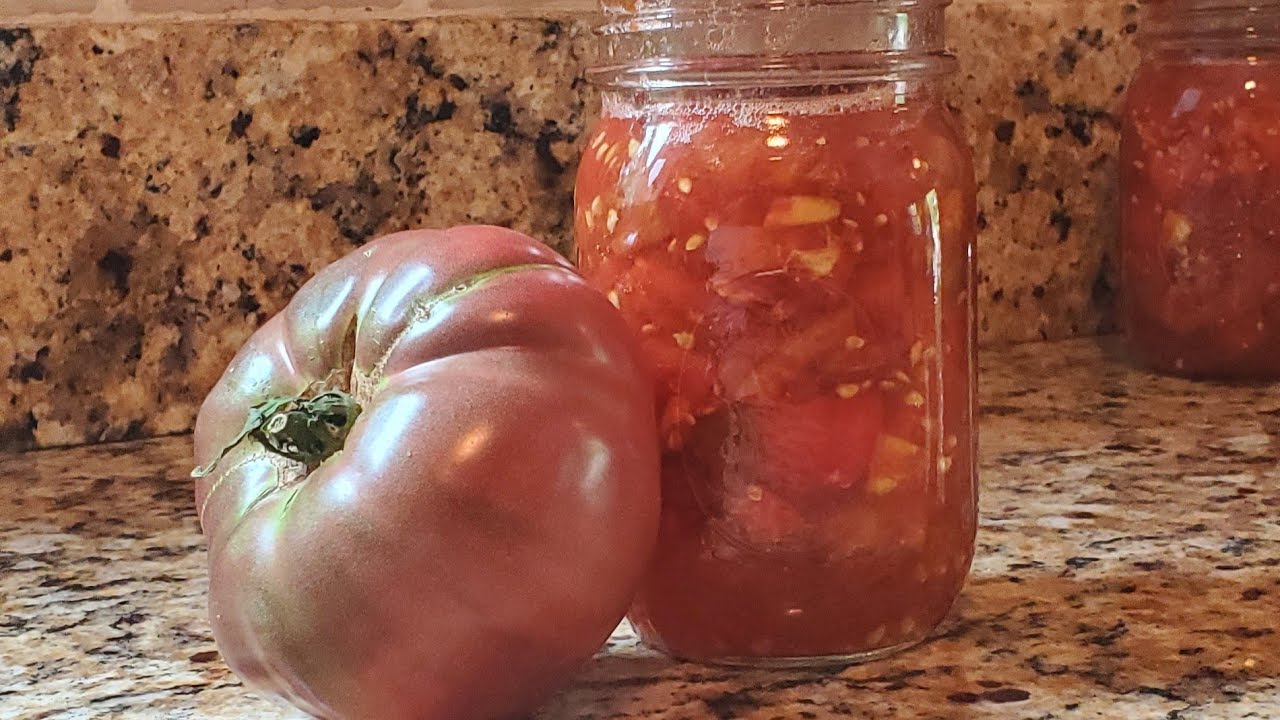 Diced Tomatoes/ EASY canning Your Own Tomatoes