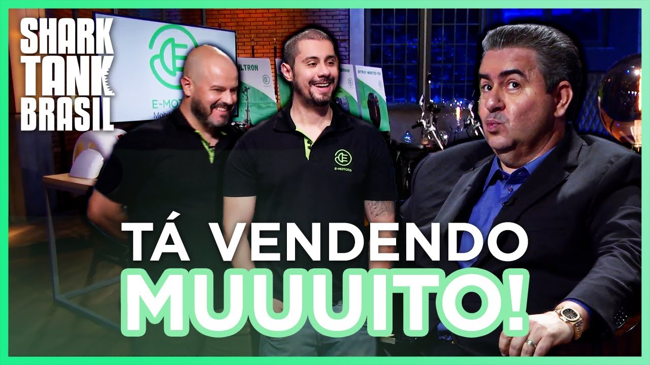 Empresa De Veículos Elétricos Faturou R$1,5 MILHÃO nos ultimos 10 MESES! | Shark Tank Brasil