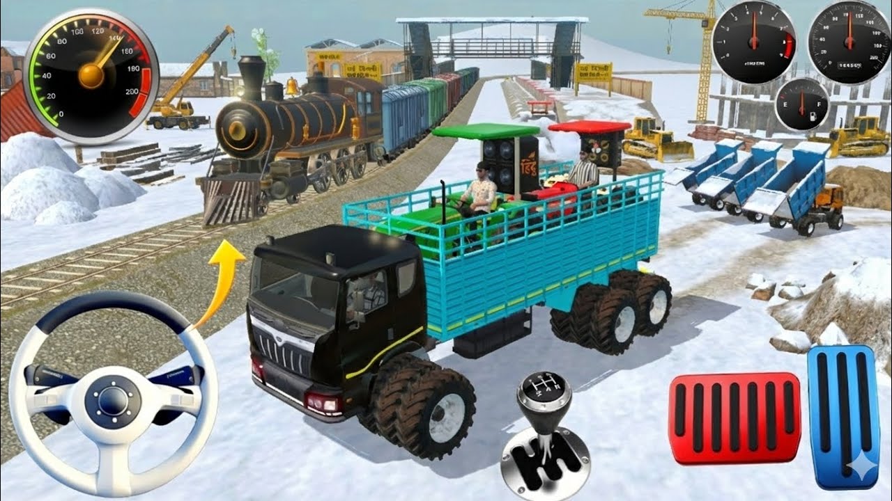 Wow 😮 Lord ➡️ John-Deere And 🚜 Tractor Loading on truck 🚛||