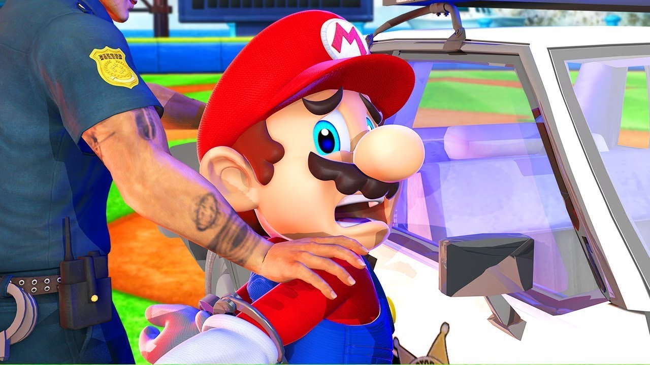 Getting the cops called on me playing Mario Super Sluggers...