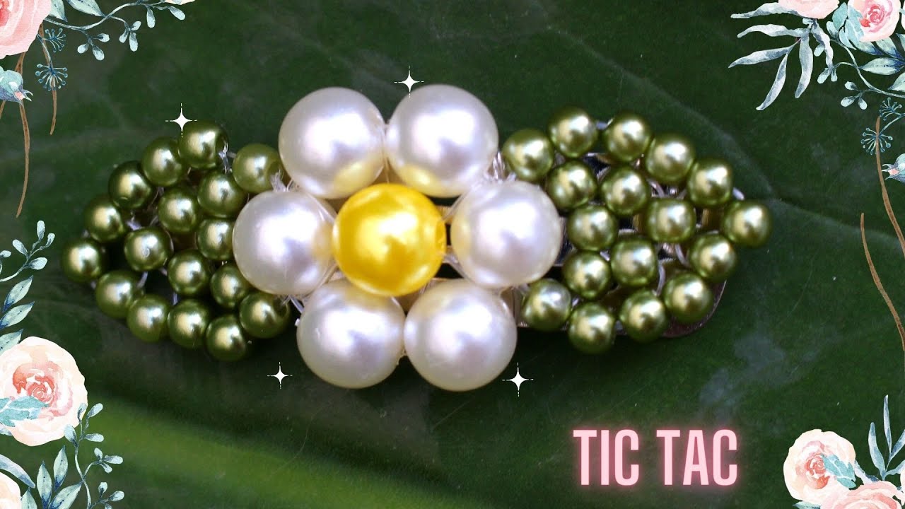 Artesanato passo a passo: Tic tac bordado 🤗(simples fácil e lucrativo