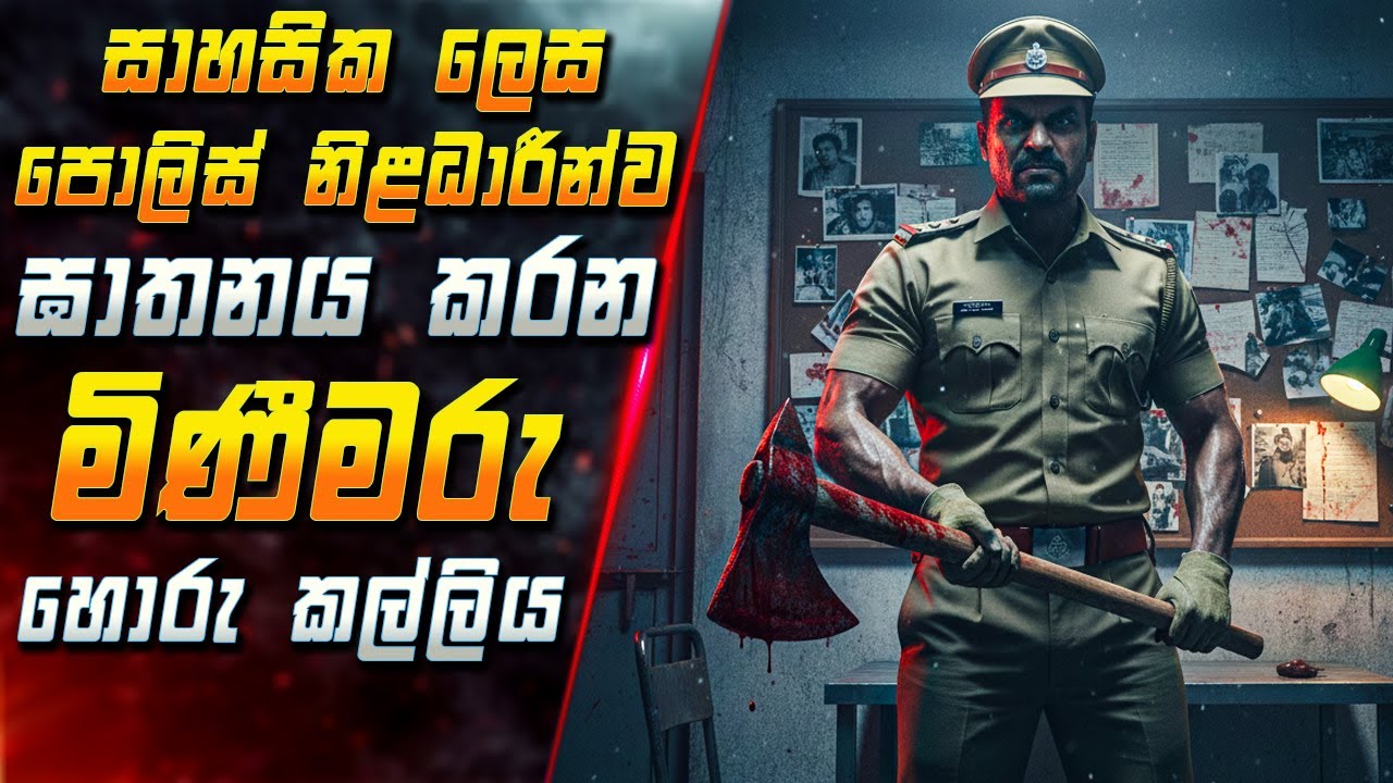 සාහසික ලෙස පොලිස් නිළධාරීන්ව ඝාතනය කරන මිණීමරු හොරු කල්ලිය 😱 2025 Movie in Sinhala | Inside Cinema