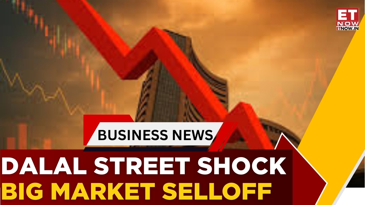 Dalal Street Bloodbath! Sensex, Nifty Plunge Sharply | Key Factors Behind the Fall | Closing Trades