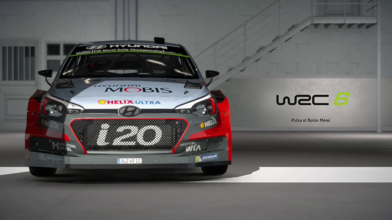 WRC 6 Main menu theme