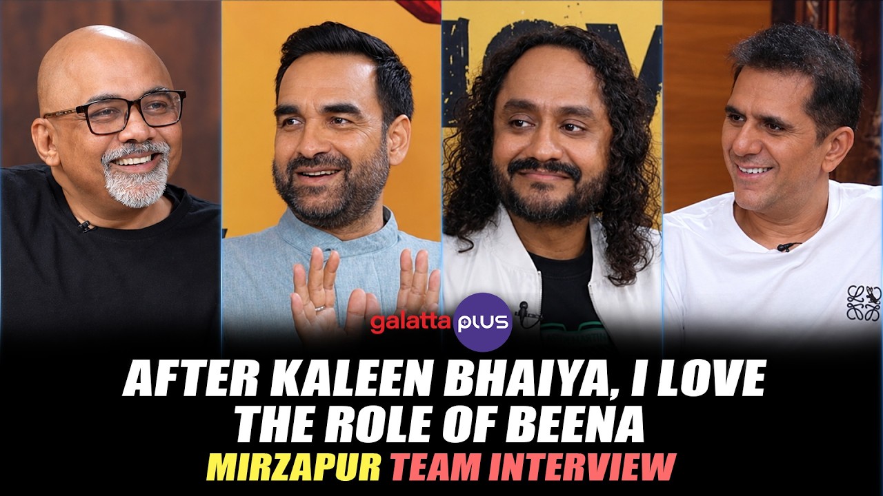 Wywiad z zespołem Mirzapur: Baradwaj Rangan | Ali Fazal | Pankaj Tripathi | Divyenndu