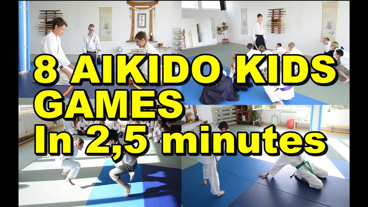 [Aikido Special] 8 Different Games For Aikido Kids