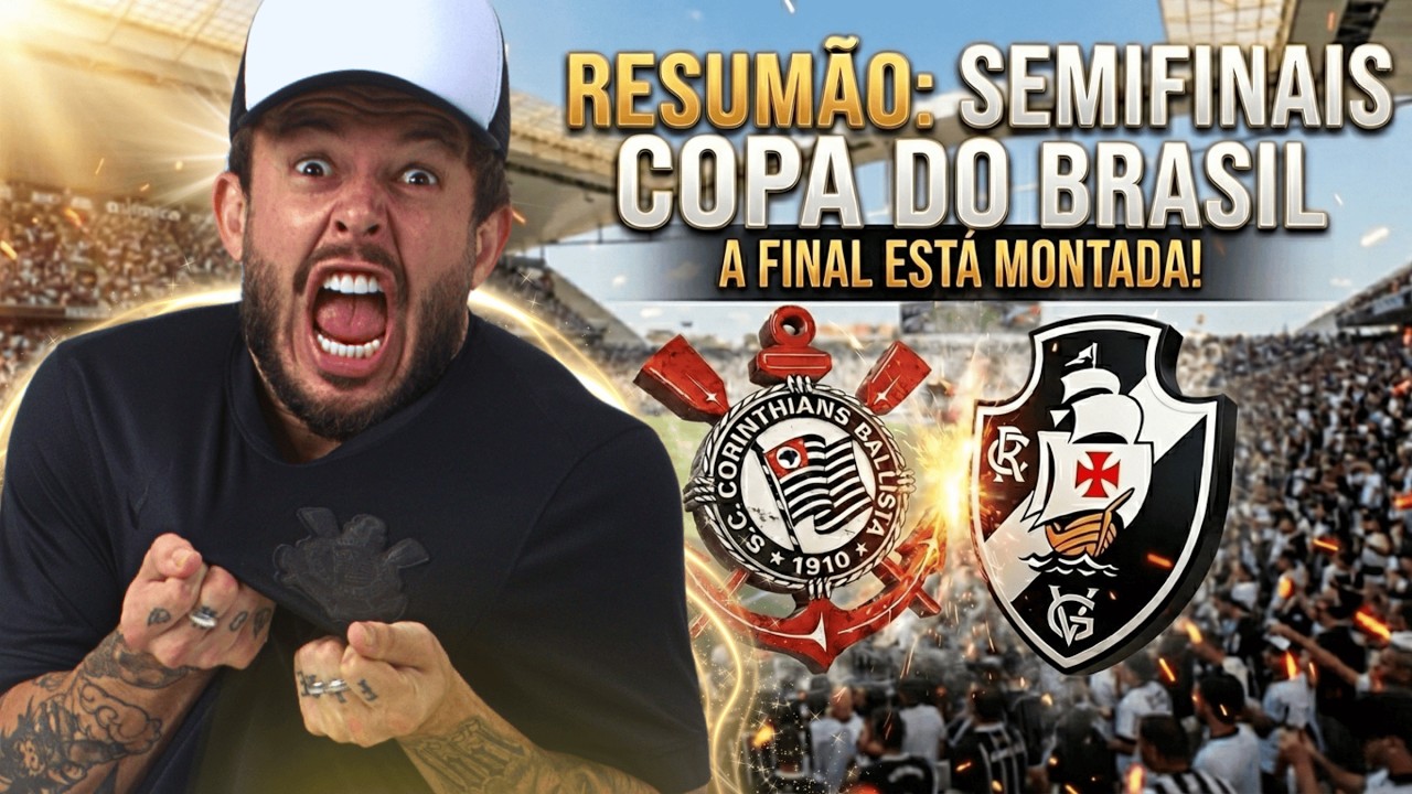 RESUMÃO DAS SEMI FINAIS DA COPA DO BRASIL ⚽