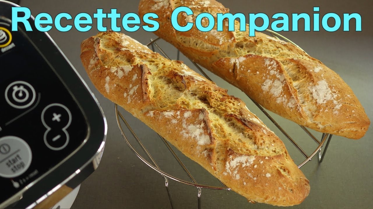 Baguettes Express en 1h - Brice RC Recettes Companion