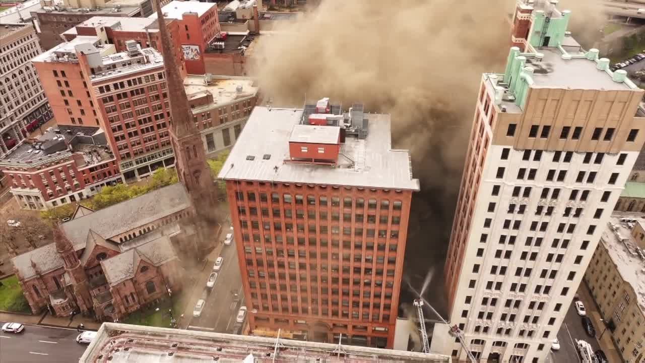 Investigators determine source of Church Street fire in Downtown Buffalo
